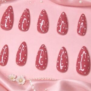 Elegant Pink Nail Art Set